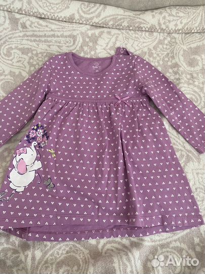 Платье для девочки 86