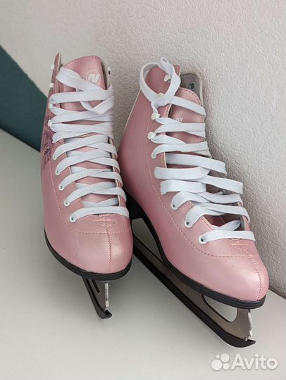 Коньки фигурные Nordway 36 р-р розовые