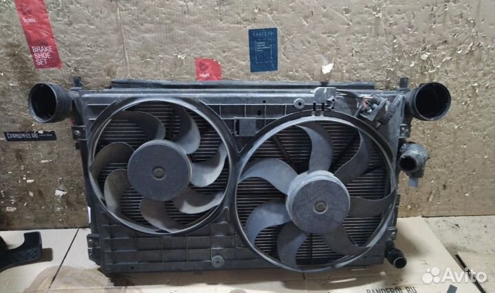 Кассета радиаторов volkswagen golf mk5