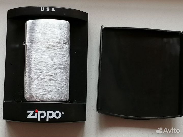 Зажигалка бензиновая zippo slim u.s.a