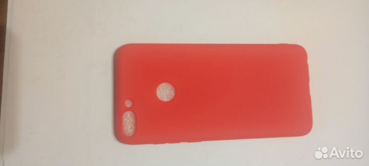 Чехол для huawei p SMART 2019 fig-lx1 красный