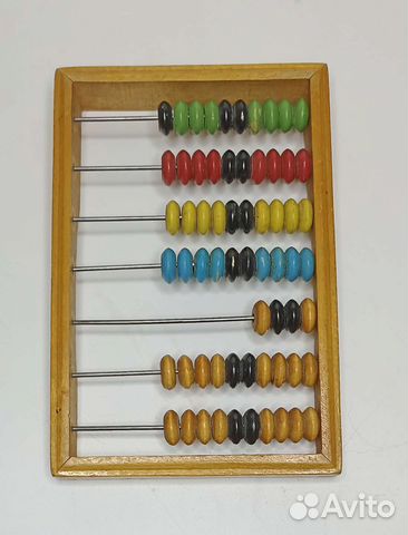 Счеты деревянные СССР детские