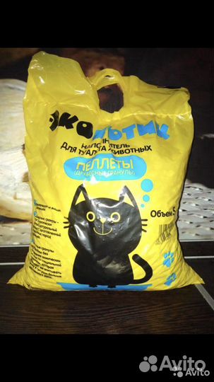 Наполнитель для кошачьего туалета объемом 5 литров