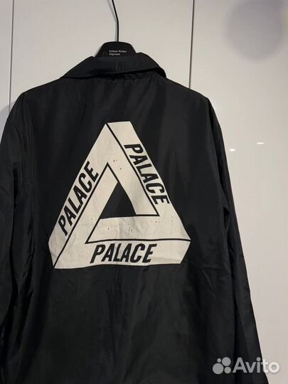 Ветровка Palace Black Logo Nylon Оригинал