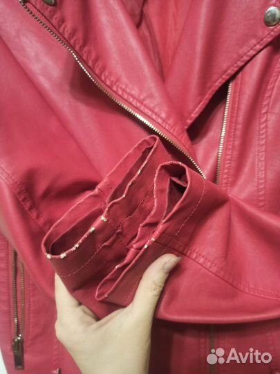 Кожаная куртка modis m