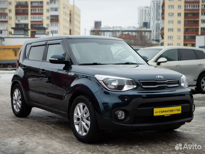 Kia Soul 1.6 AT, 2017, 184 524 км