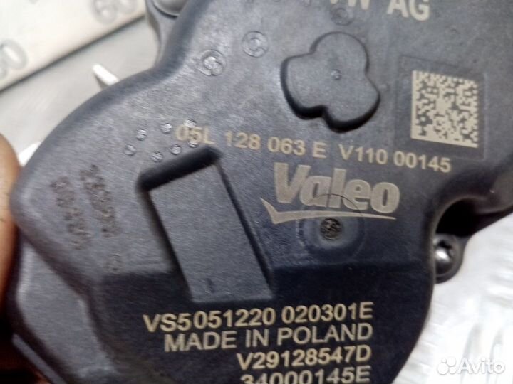 Б/У Заслонка дроссельная электрическая#001