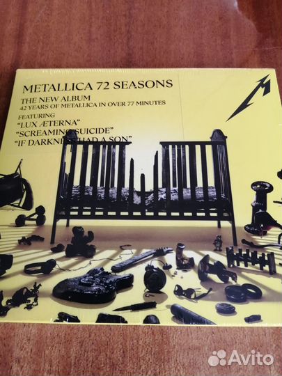 Metallica 72 seasons cd