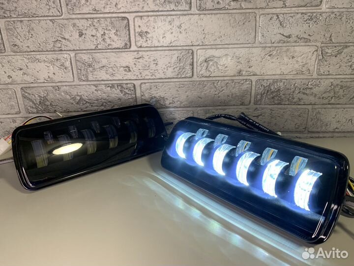 Светодиодные надфарники Нива 60W