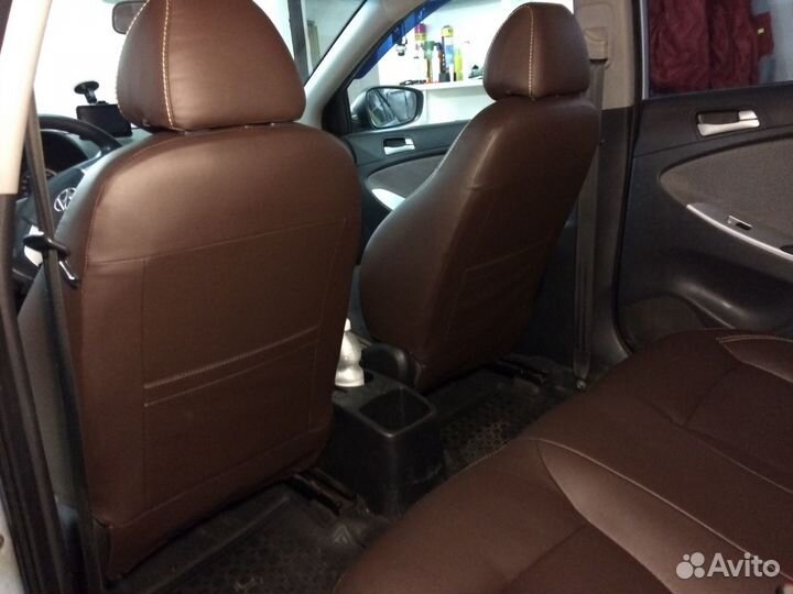 Чехлы на Hyundai Solaris