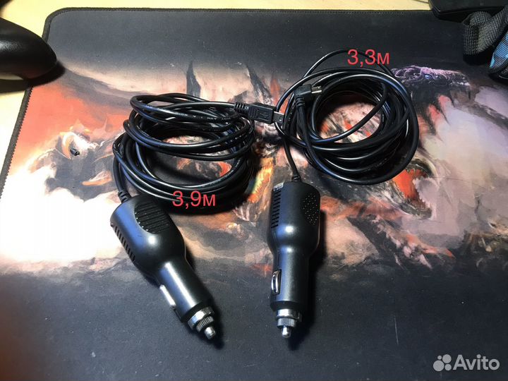 Адаптер питания для видеорегистратора Mini USB