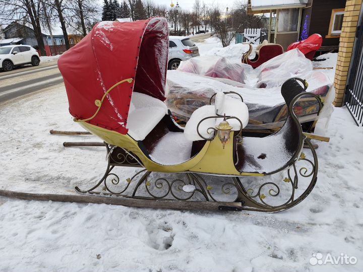 Сани для лошади
