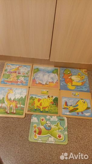 Деревянные пазлы