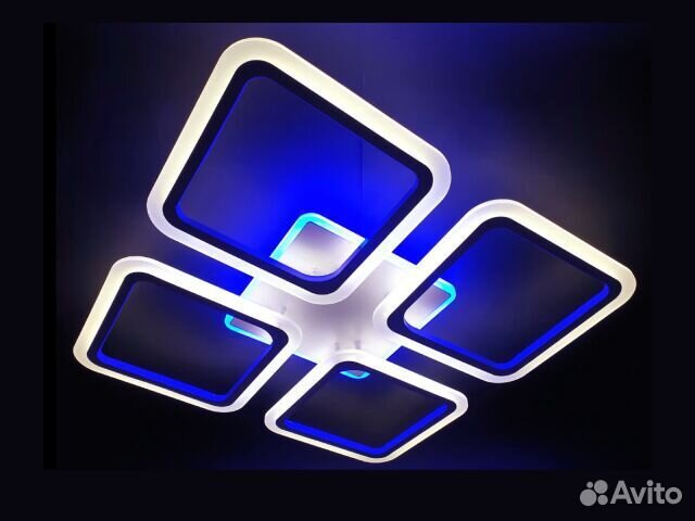 Люстра светодиодная, потолочная на 15кв\м