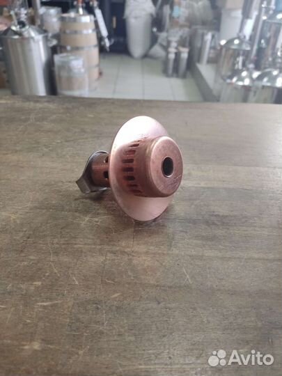 Медная тарелка, колпачёк для тарельчатой колонны 3