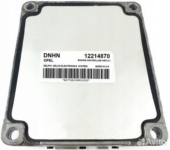 Эбу opel 12214870 dnhn hsfi 2.1