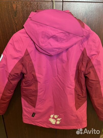 Парка для девочки новая оригинал Jask Wolfskin