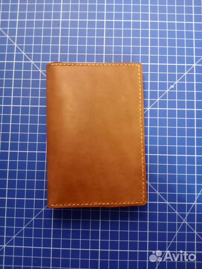 Обложка для документов натуральная кожа