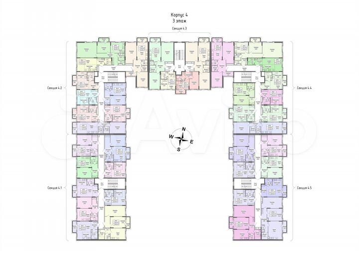 Квартира-студия, 27,3 м², 3/4 эт.