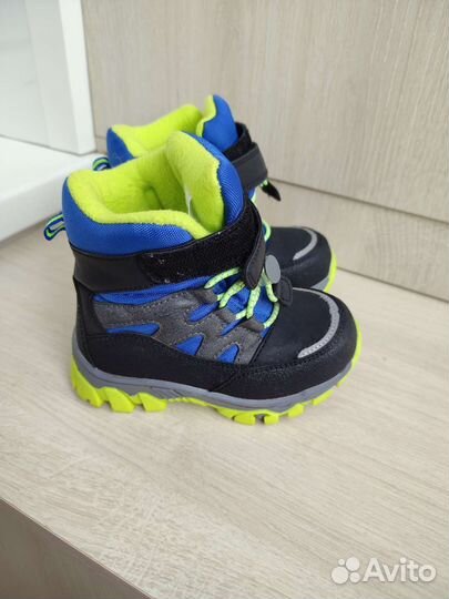 Ботинки зимние 25р blue