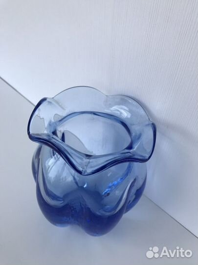 Ваза Бутон.Чешское стекло