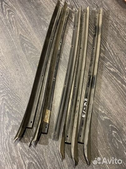 Молдинги лобового стекла jaguar s-type