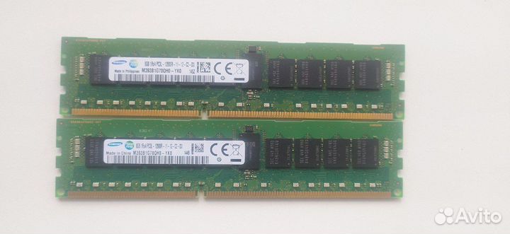 Материнская плата с процессором и памятью