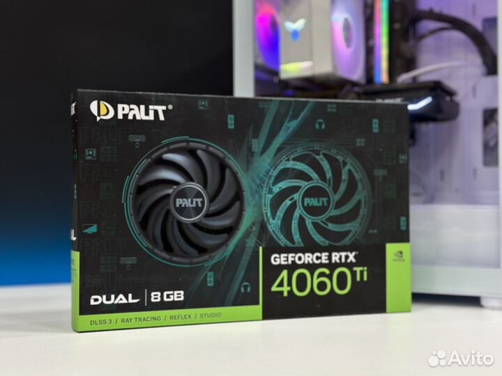 Игровой Пк RTX4060ti 8G Core i5 12400f 16G SSD512G