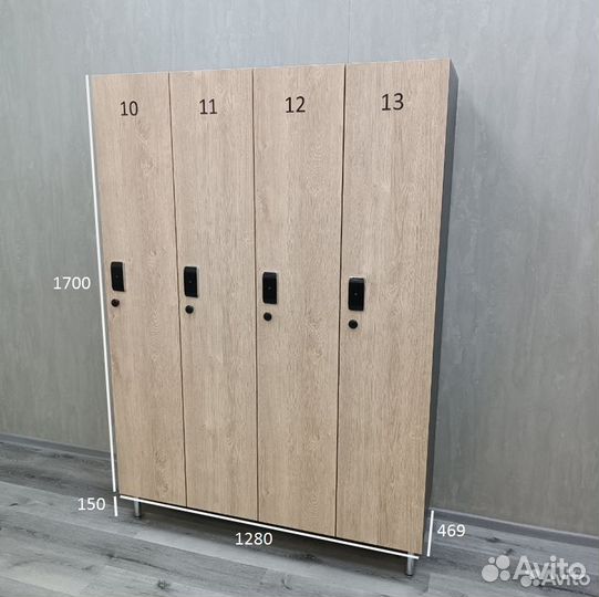 Шкафы для раздевалок