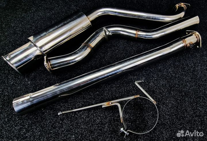 Выхлопная трасса - Subaru Impreza WRX STI GRB GRF