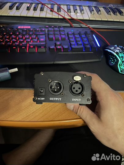 Предуселитель микрофона