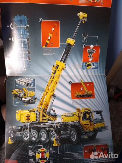 Лего техник 42009 Передвижной кран MK II
