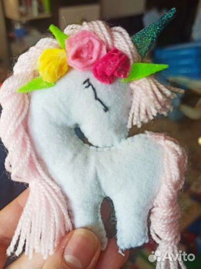 Игрушки из фетра