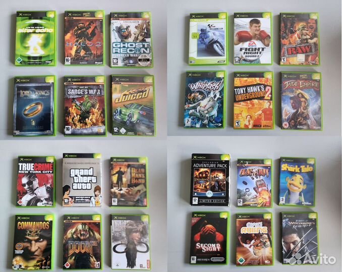 Игры для xbox original