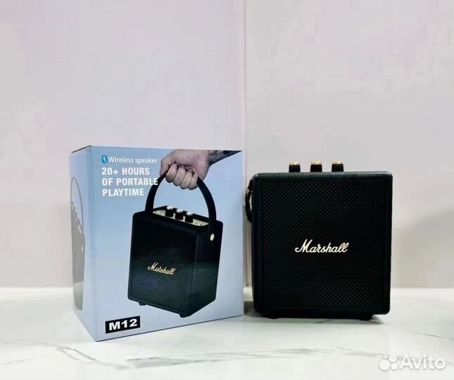 Портативная колонка Marshall M12, bluetooth