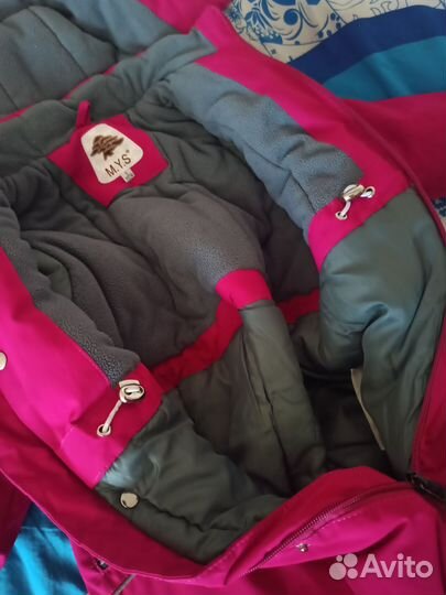 Зимний комбинезон для девочки размер 110