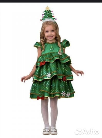 Платье елочка на новый год