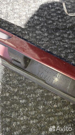 Накладка подсветки заднего номера на камри acv30