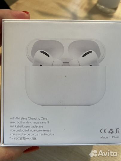 Беспроводные наушники apple airpods pro китай