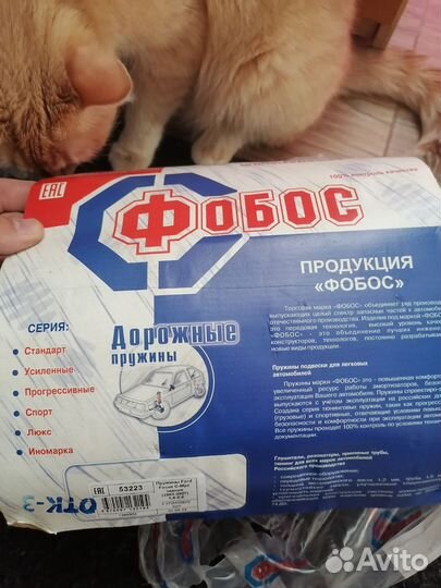 Пружины задние C-Max