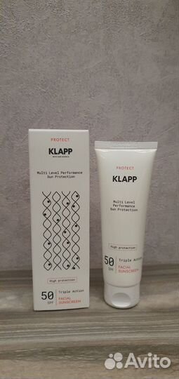 Klapp. Spf Солнцезащитная линейка