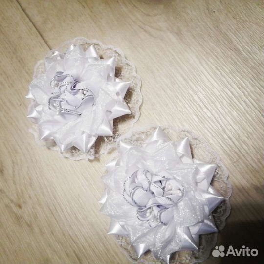 Бантики для волос ручной работы