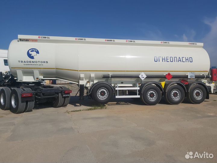 Полуприцеп бензовоз Nursan 3ANRSM, 2023