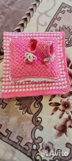 Детский плед для новорождённого