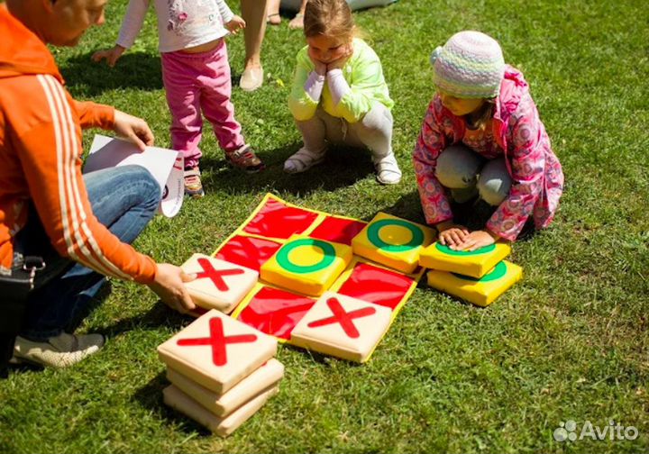 Мягкий игровой набор 9 папок и игровое поле 100х10