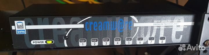 Внешний цап/ацп для Luna2 Luna2496 Box Creamware