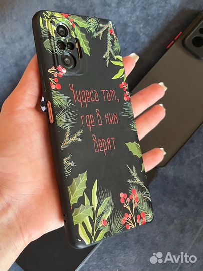 Чехлы на redmi note 10 pro