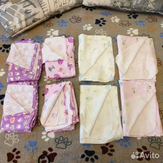 Комплект -подушка для новорожденных и плед