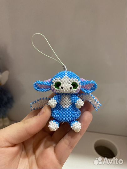 Дракон из бисера