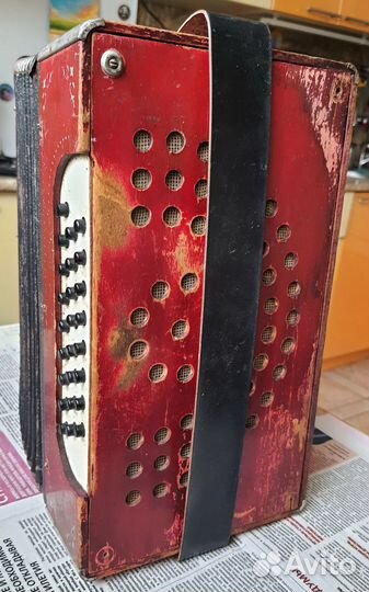 Гармошка красная РСФСР 1959-1965гг